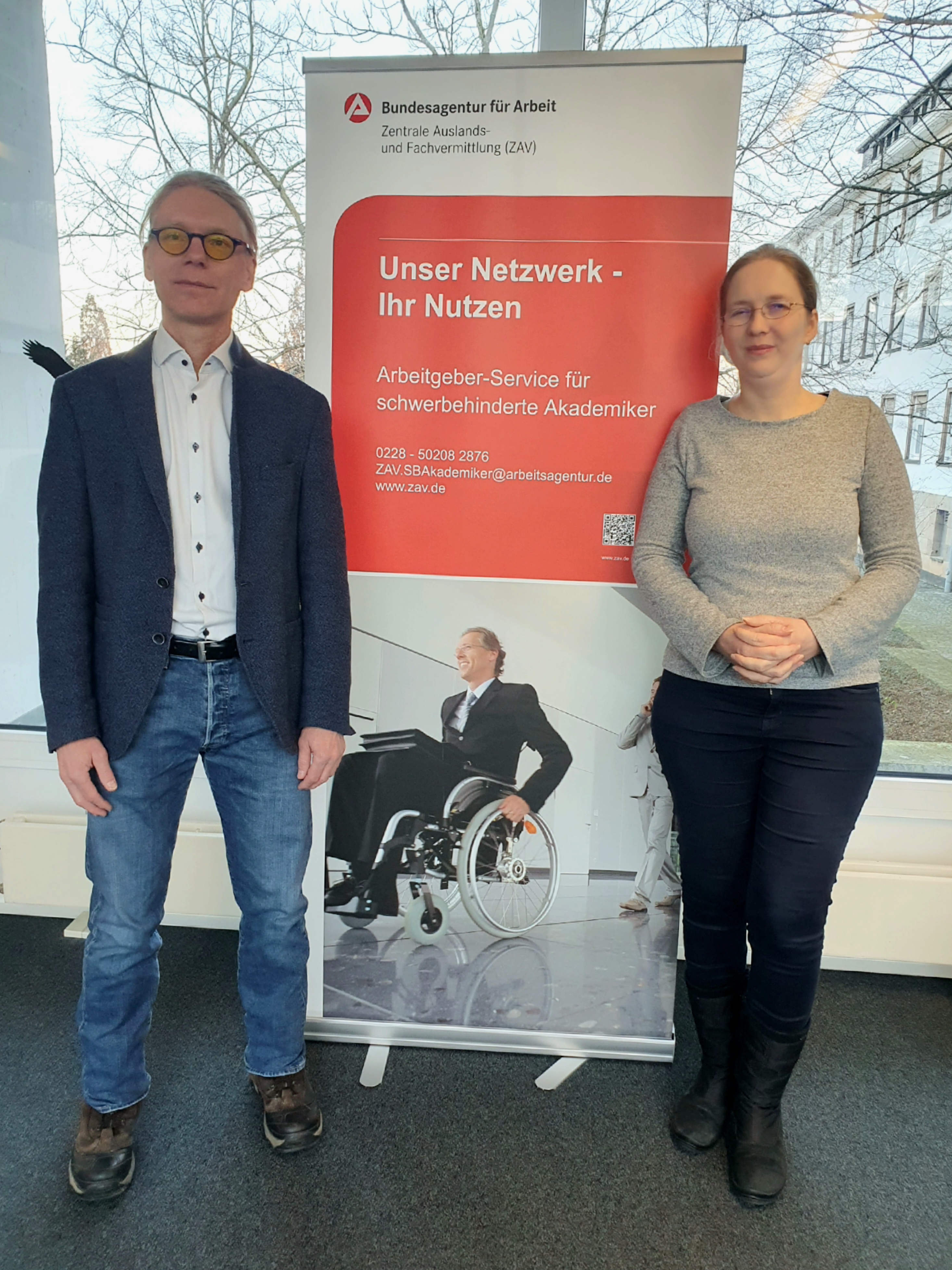  Das iXNet-Team – Von links nach rechts: Andreas Brüning und Dr. Tatjana Schweizer